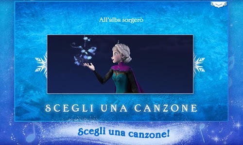 Screenshot dell'applicazione Android Ingo: Frozen Karaoke