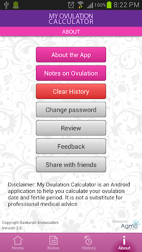 My Ovulation Calculator  screenshots 7