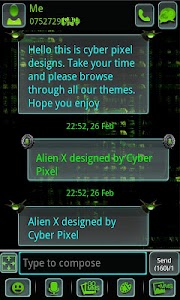 Alien X Clock screenshot 4
