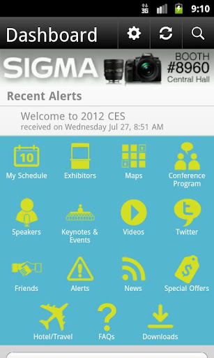 Get CES 2012 Official App to keep track of CES 2012 