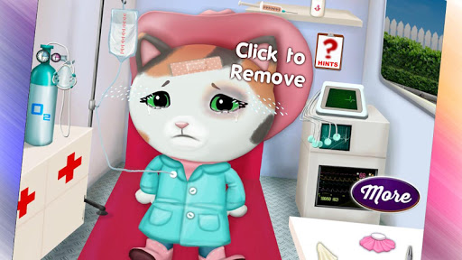 Cat In Ambulance - Pet Game