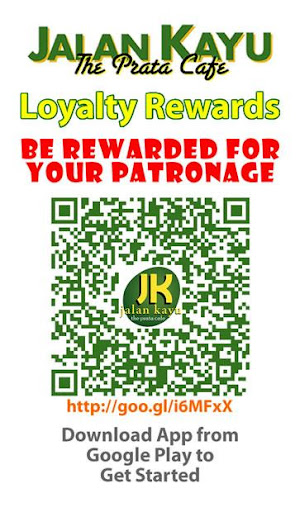 Jalan Kayu Prata Cafe Rewards