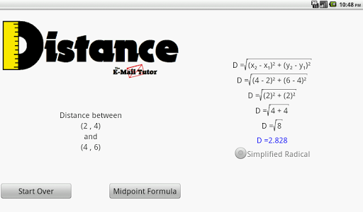 【免費教育App】DIstance and Midpoint Free-APP點子