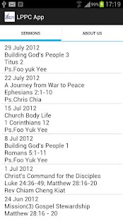 LPPC App Screenshots 1