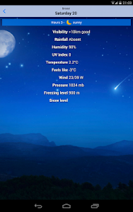 the Weather+ – Weather forecast by iLMeteo.it – Android Weather Apps