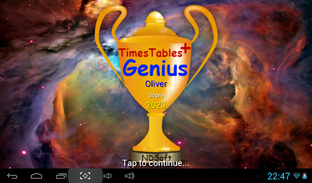 Times Tables +­ poster 24