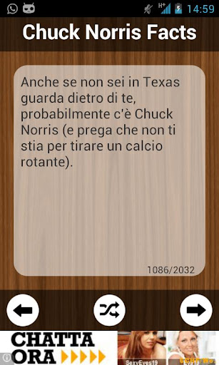 Chuck Facts