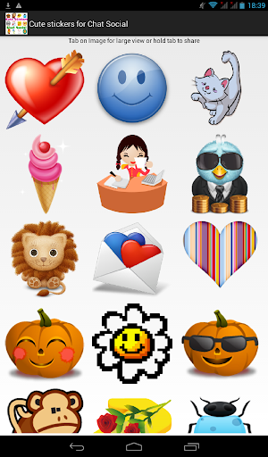 Cute Stickers for Chat Social