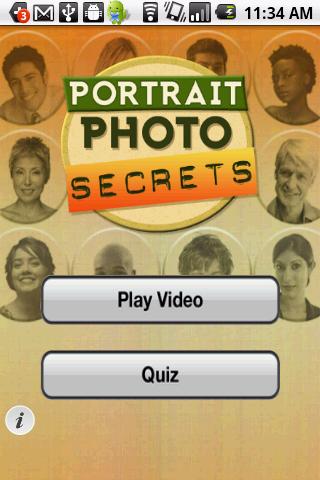 Portrait Photo Secrets Screen 2