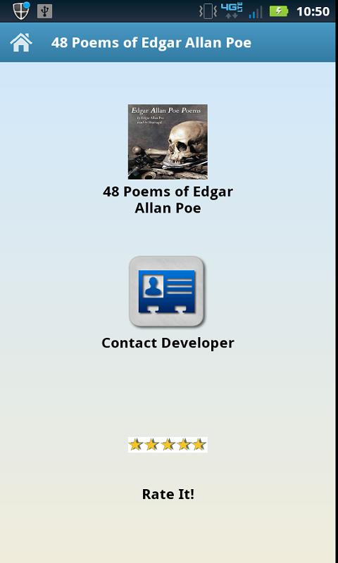 48 Poems of Edgar Allan Poe Screen 1