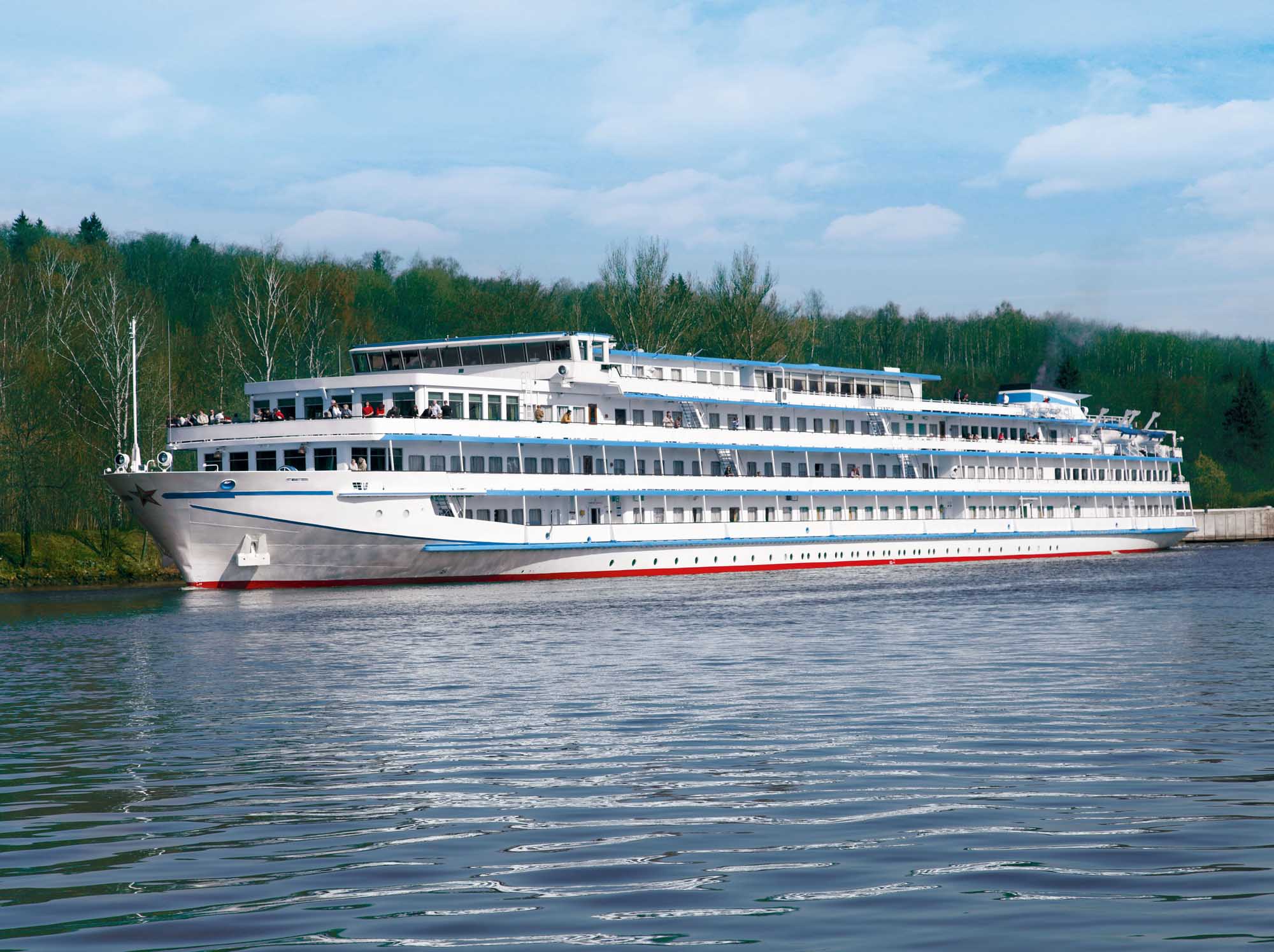 the a river cruise ship
