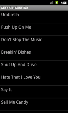 Rihanna Lyrics