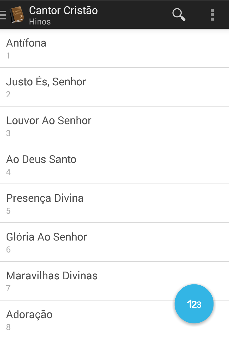 Cantor Cristão Screen 2