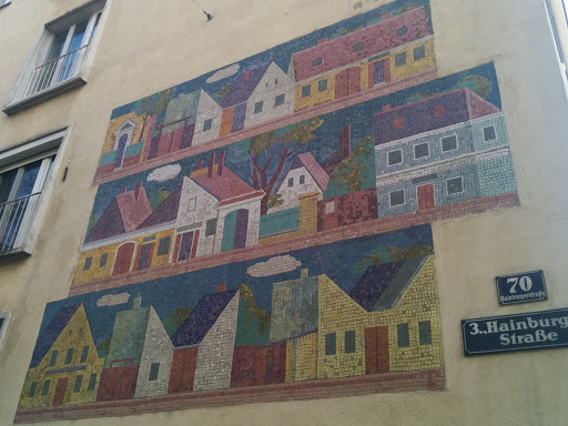 Wall Mosaik: Houses