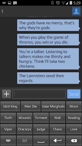 Quote Keyboard: Hodor