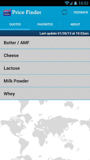 USDEC Commodity Price Finder