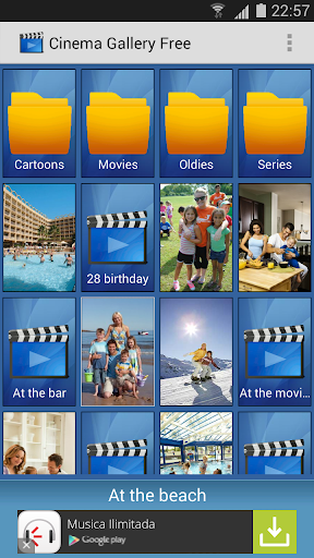 【免費媒體與影片App】Cinema Gallery Free-APP點子