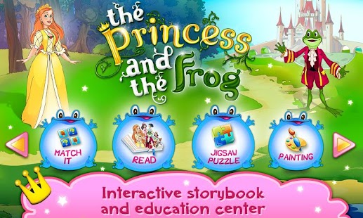 Princess Frog book for kids