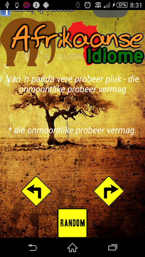 Afrikaanse Idiome