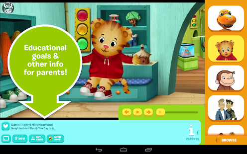 "PBS KIDS Video App for Android" icon
