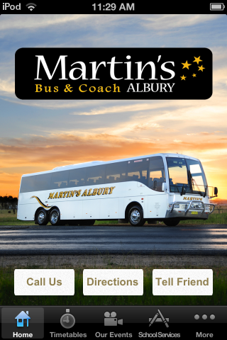 Martins Albury Bus and Coach