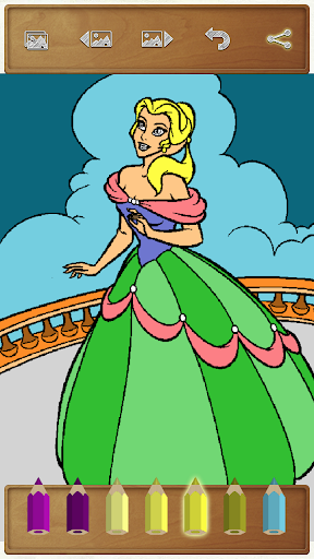 Princess Coloring Book