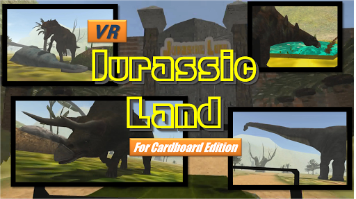 VR Jurassic Land cardboard