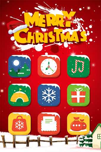 Christmas Hola Launcher Theme