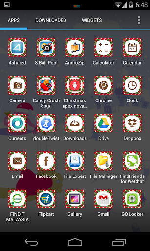 Christmas apex nova theme