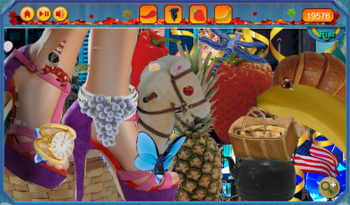 Android application Parties of the World Hid. Obj. screenshort