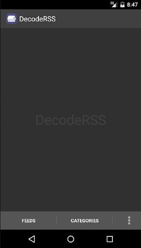 DecodeRSS RSS Reader