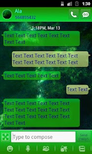How to install GO SMS PRO Planets theme lastet apk for android