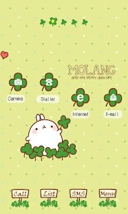 CUKI Theme Clover Molang