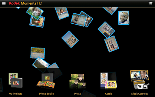 KODAK MOMENTS HD TABLET APP