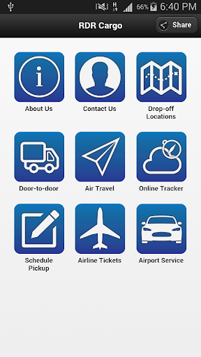 RDR Cargo Mobile Application