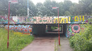 Fietstunnel Met Graffiti