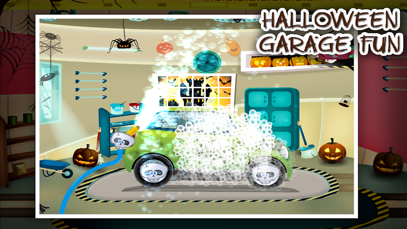 Halloween Car Garage Fun Screen 2