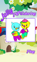 Coloring Pages Kids Jolly poster 1