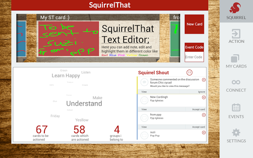 【免費生產應用App】SquirrelThat-APP點子