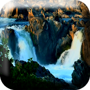 Waterfall in Forest River latest Icon
