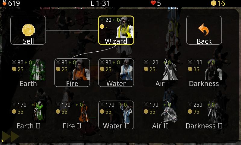 Element Defense Screen 3