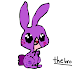 Purple Bunny Drawing Drawing Rabbits Draw Lessons Bunny Bunnies Cartoonish Rabbit Easter