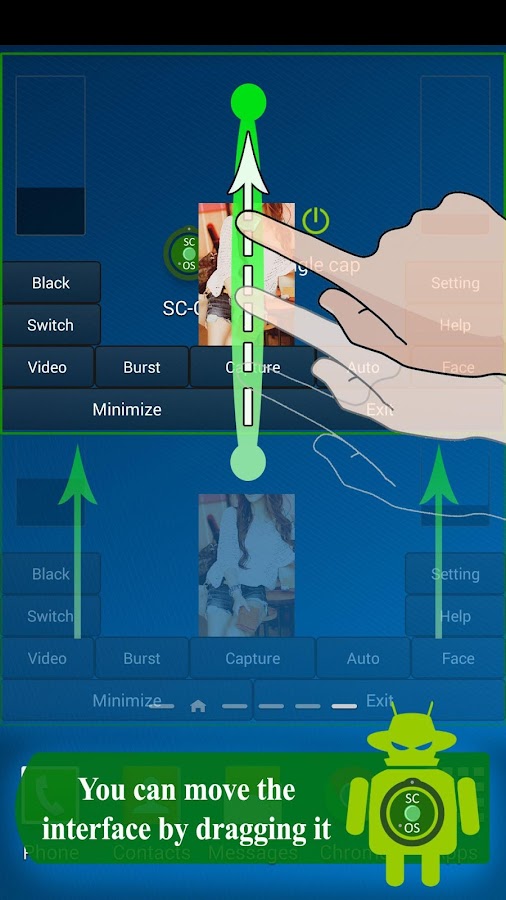 Spy Camera OS (SCOS) - screenshot
