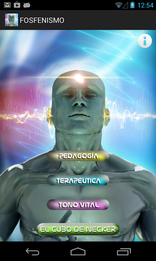 Android application Mental Fitness screenshort