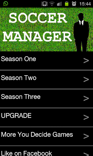 Soccer Manager You Decide FREE