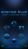 A-BLUE Smart Launcher Theme