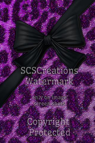 WALLPAPER SET - Leopard Bow