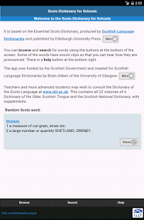 Scots Dictionary for Schools Screenshots 0