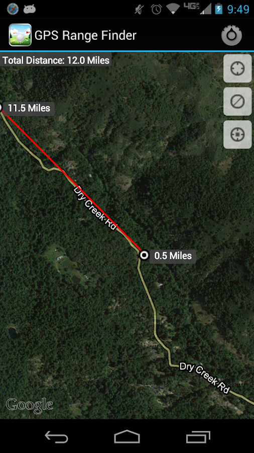 golf distance finder app