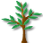 Green Tree (No Ads Key) logo